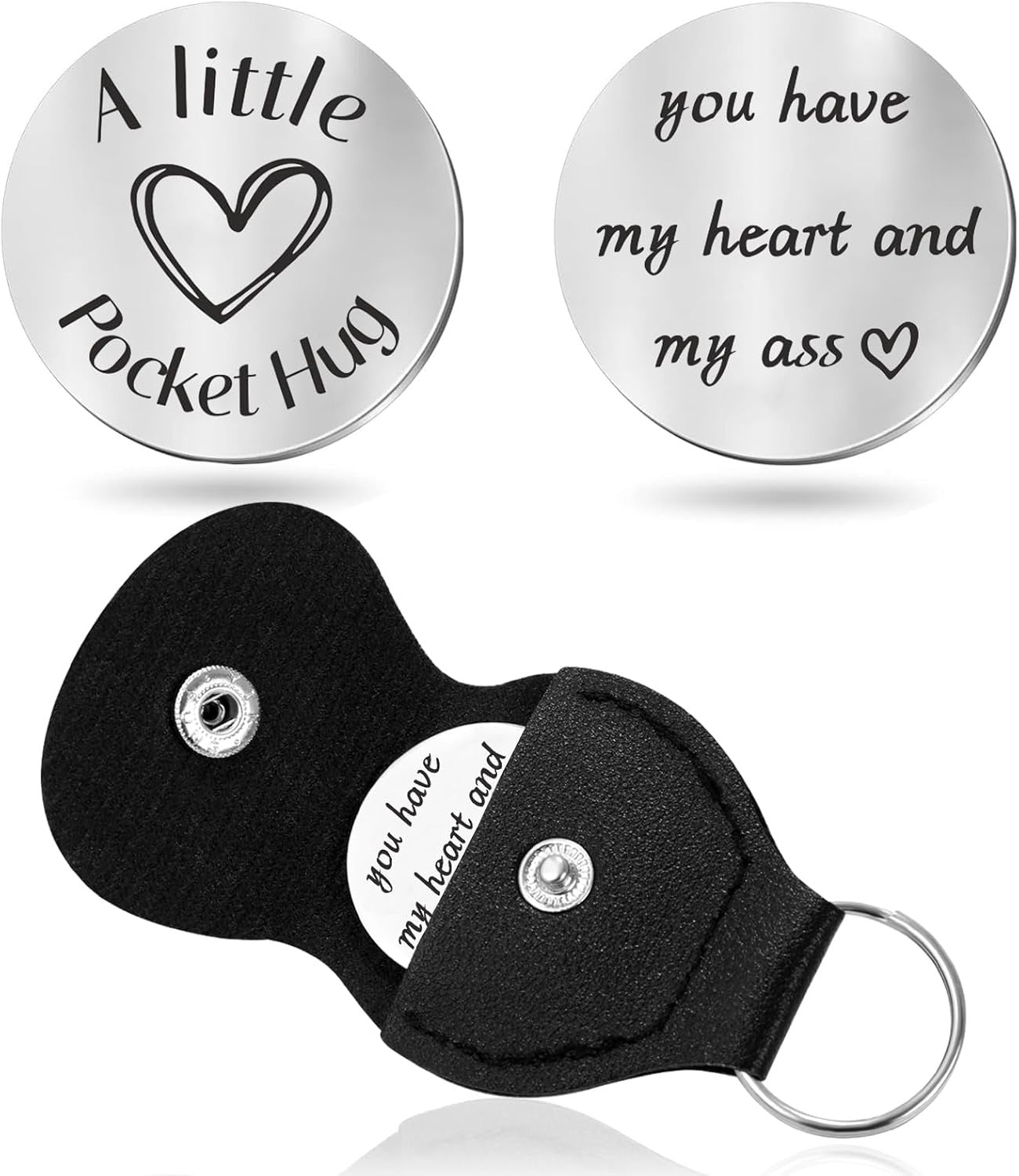 Pocket Hug Token with Keychain